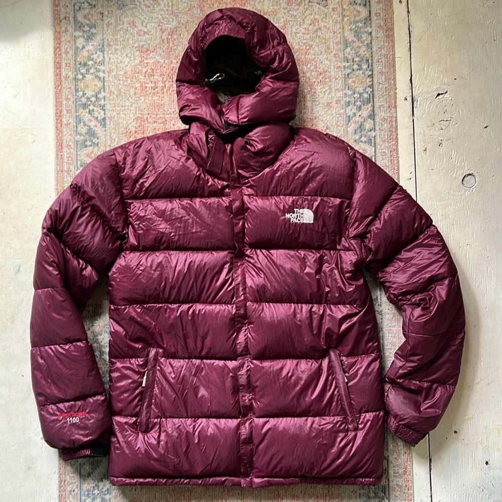 North face summit series puffer jacket
